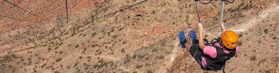 Zipline at Lake Mead